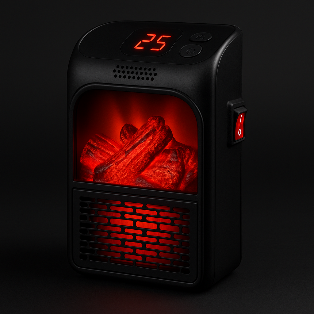 Lareira Digital Portátil – Aquece o Ambiente, Sem Pesar na Conta de Luz | PROMOÇÃO MÊS DE JUNHO
